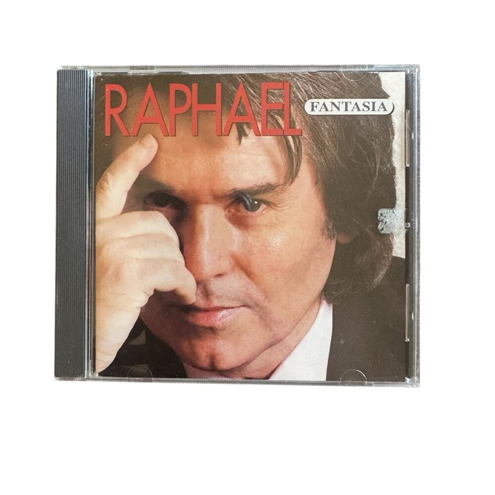 Raphael Fantasia CD Latin Pop Music 90s
